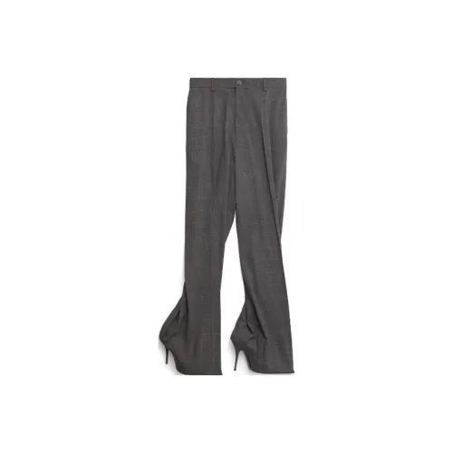 Balenciaga Knife Tailored Heeled Pants 'Grey'