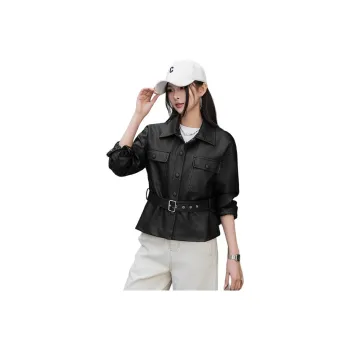 Yi Mengyuan Leather Jacket Women's