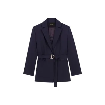 Maje Belted Blazer