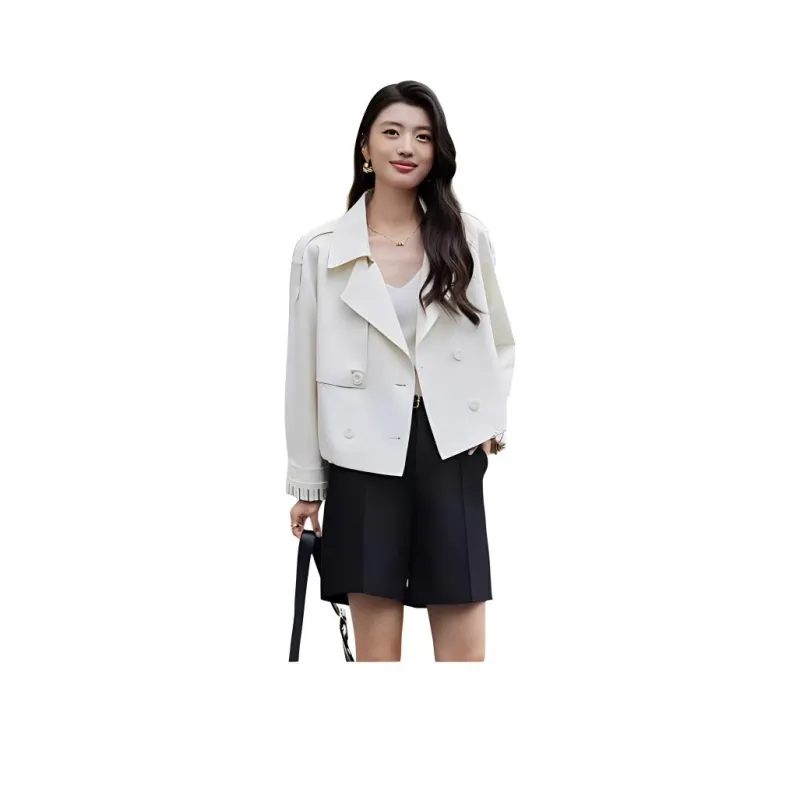 Yi Mengyuan Trench Coat Women's-5