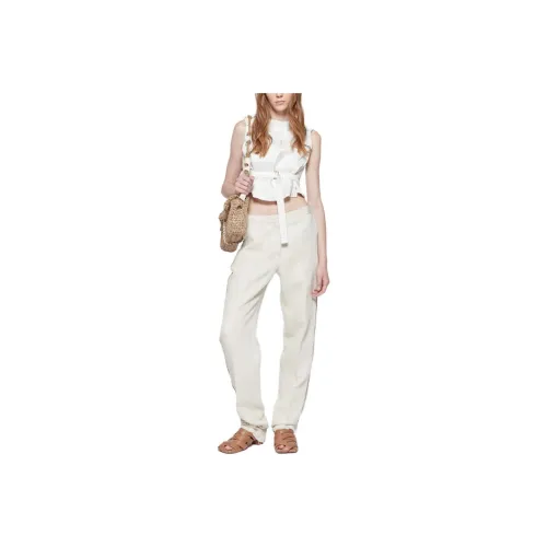 FEDERICO CINA SS24 Casual Pants Women's White