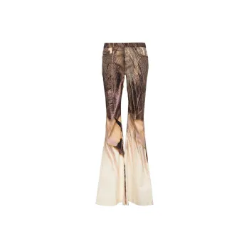 Roberto Cavalli Graphic print Flared leg Trousers