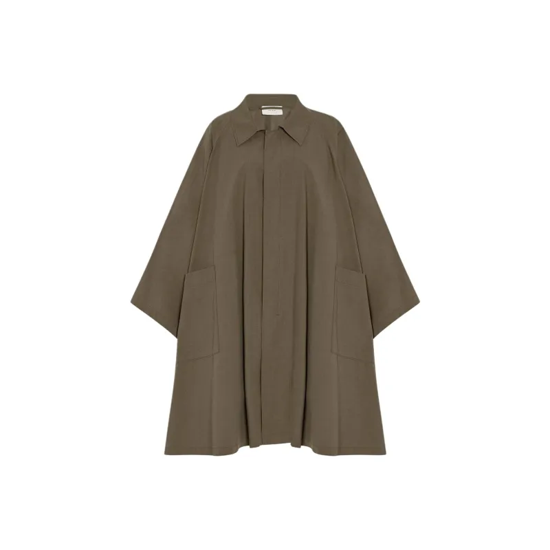THE ROW Leins Coat 'Khaki'-0