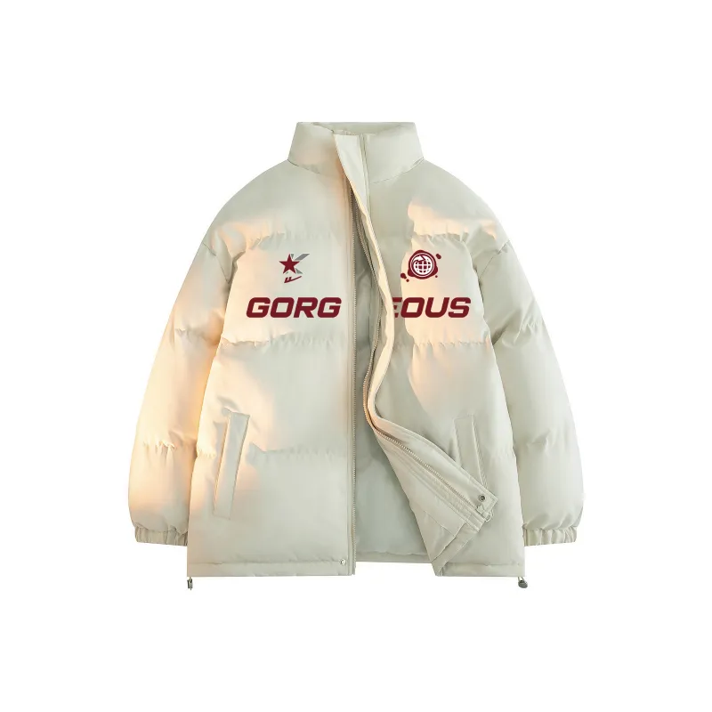 Warrior Ride The Wind And Waves Series Puffer Jacket Unisex-17