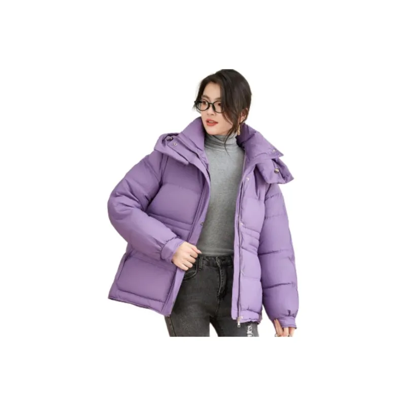 CARBAMMI Puffer Jackets Women's Purple-0