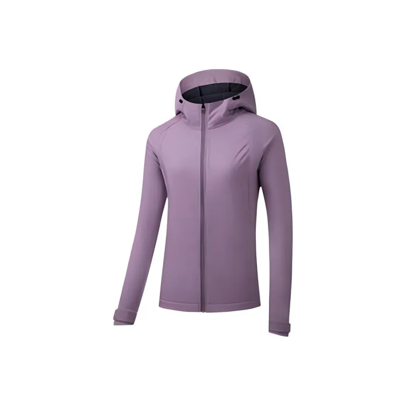 361° Variety Training Collection Trench Coat Women's Dark Light Purple-0