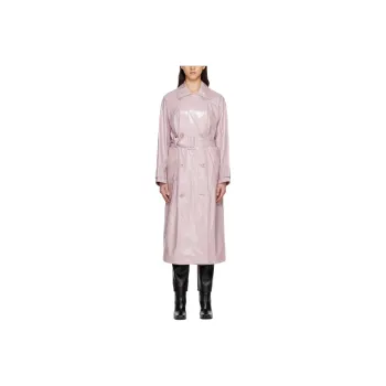 STAND STUDIO Trench Coat Women's Light Pink