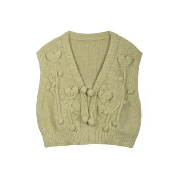 MISHOW Vest Women's Vintage Green