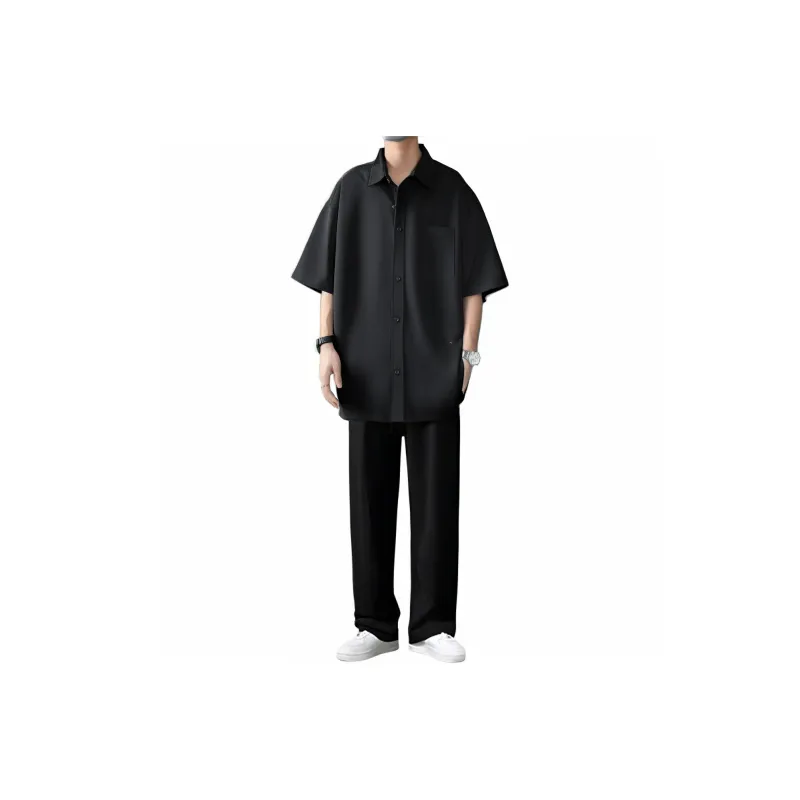 OPOX Shirt Matching Sets Unisex-3