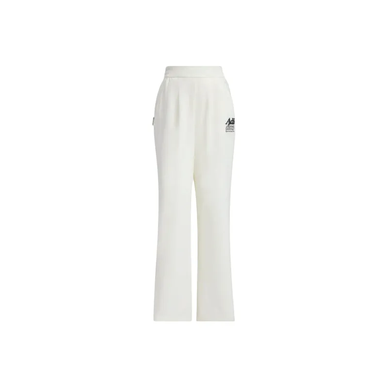 Adidas SMALL LOGO TRACKSUIT BOTTOMS Casual Pants Women's Jade White-0