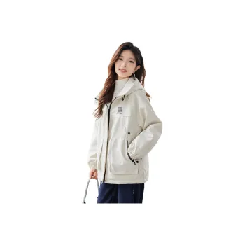 TERRE BLEUE Puffer Jacket Women's Apricot