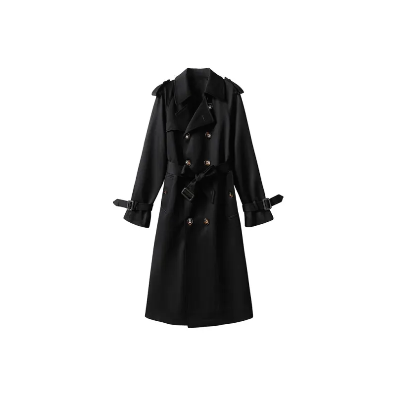 FAIRWHALE Trench Coats Women's-4