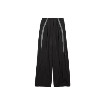 Balenciaga Tracksuit Pants 'Black/Elephant Grey'