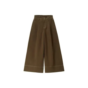 UNIQLO Casual Pants Women's Pinecone Brown