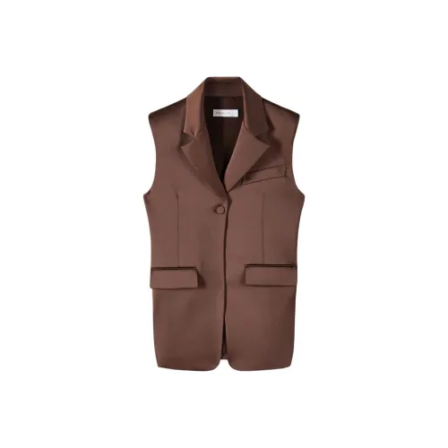 Patrizia Pepe SS25 Vest Women's Brown