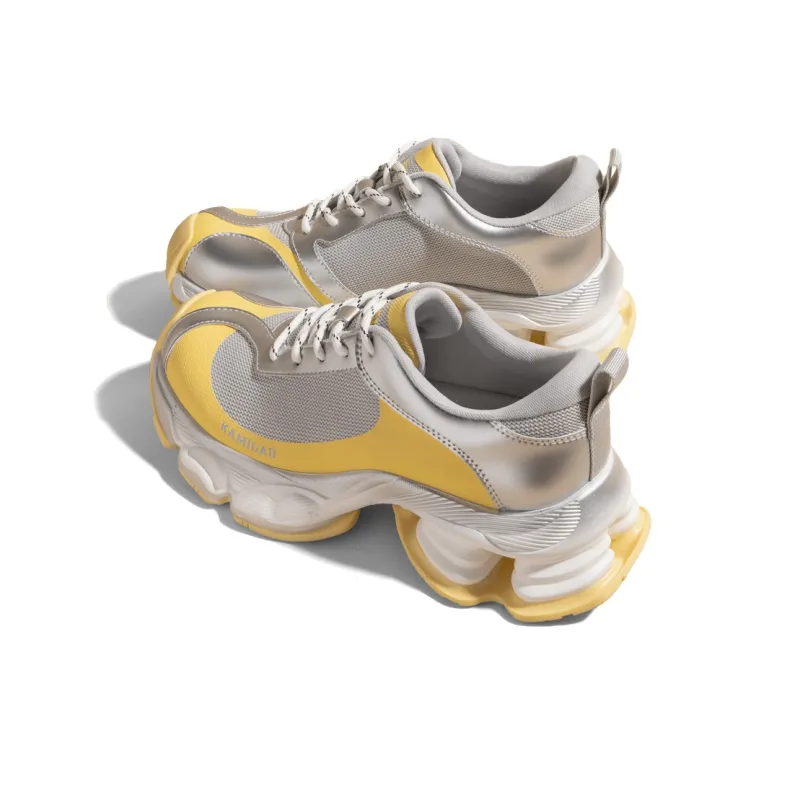 KODI Slip Resistant, Breathable, Height Increasing Low Top Chunky Sneakers Women's-12
