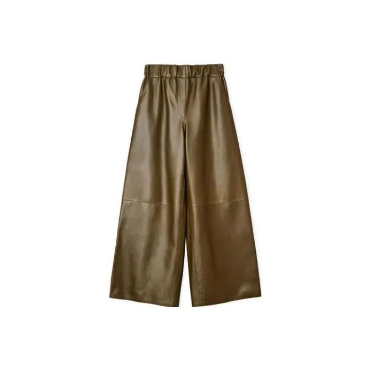 LOEWE FW21 Casual Pants Women's Camel-0
