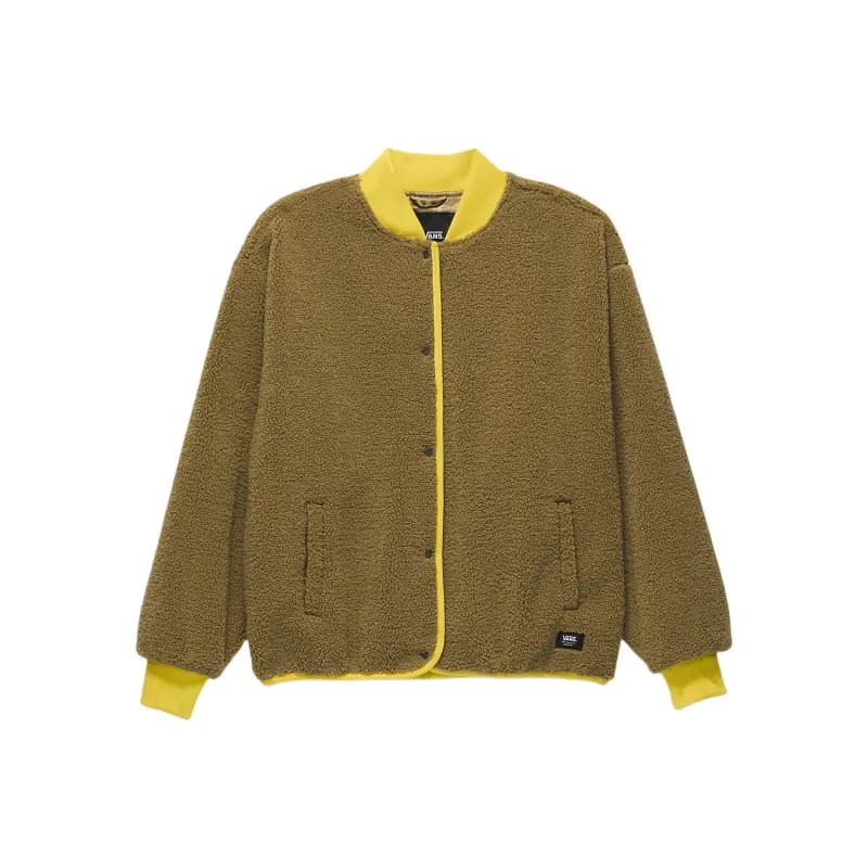 Vans Lakehouse Zip Jacket Women's Olive Green-0