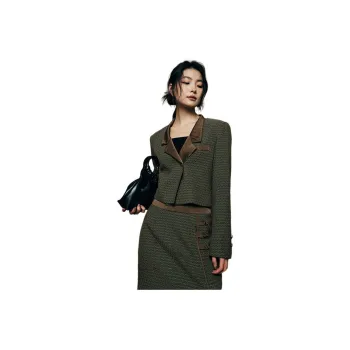 SHUXI Business Suit Women's Rustic Green