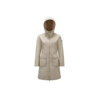 Moncler SS25 Trench Coat Women's Beige