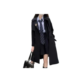 Oudifu Trench Coats Women's