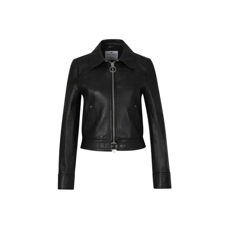 COURREGES Iconic Zip Up Jacket-0
