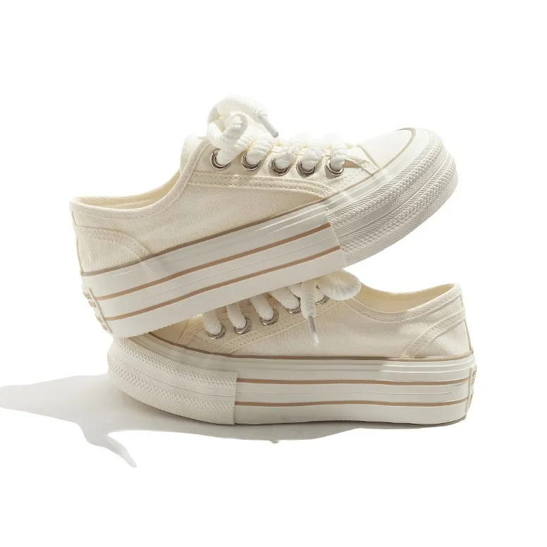 MEAKKEA Abrasion Resistant Coverage Lightweight Low Top Canvas Shoes Women's-12