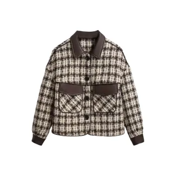SECFLY OFFICIAL Cropped Coats Women's