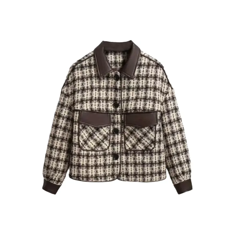 SECFLY OFFICIAL Cropped Coats Women's-0