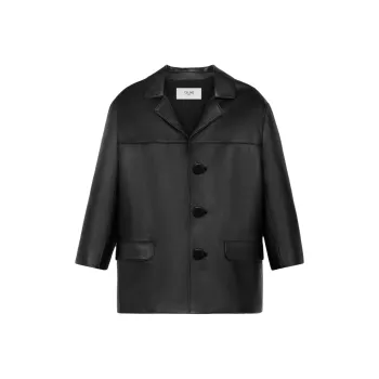 CELINE Carcoat In Soft Lambskin