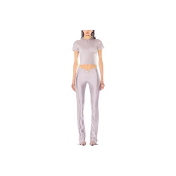 SAMI MIRO VINTAGE ASYMMETRIC PANTS Casual Pants Women's Silver/Silver
