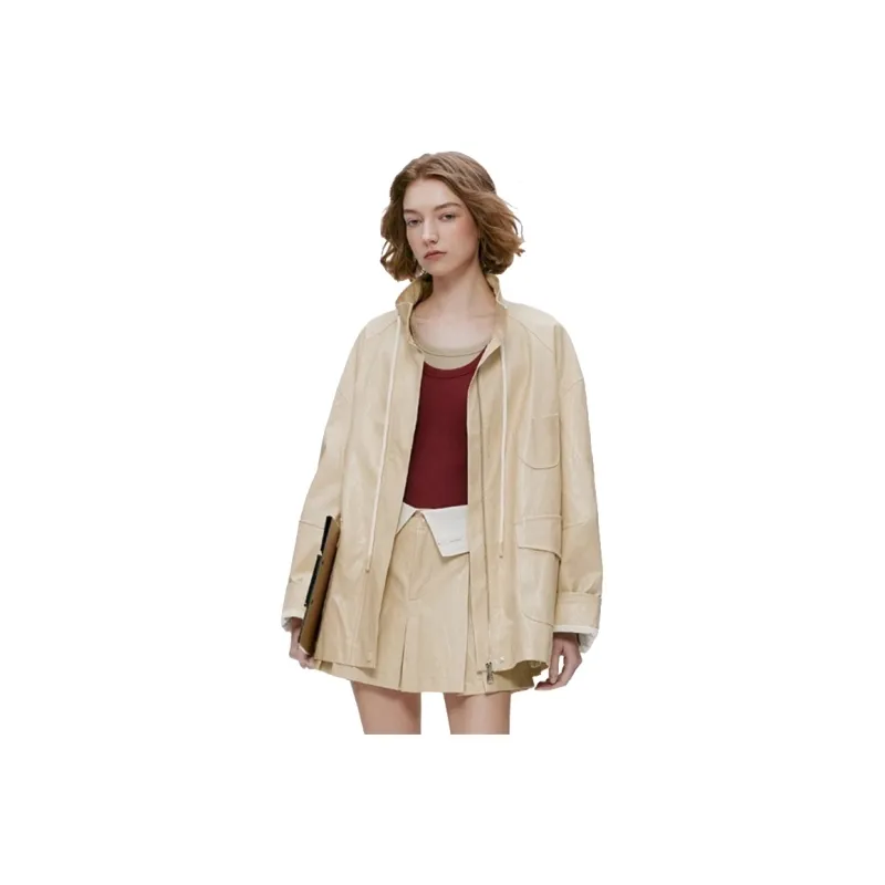 PP Leather Jackets Women's-9