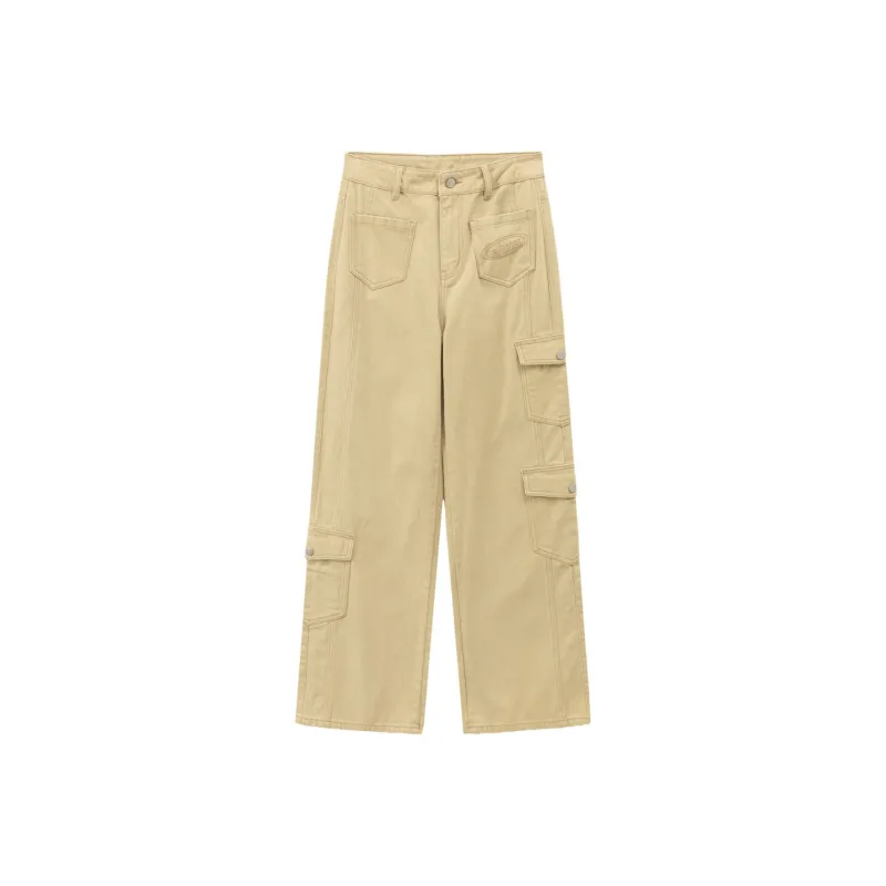 CHUU Casual Pants Women's Khaki-0