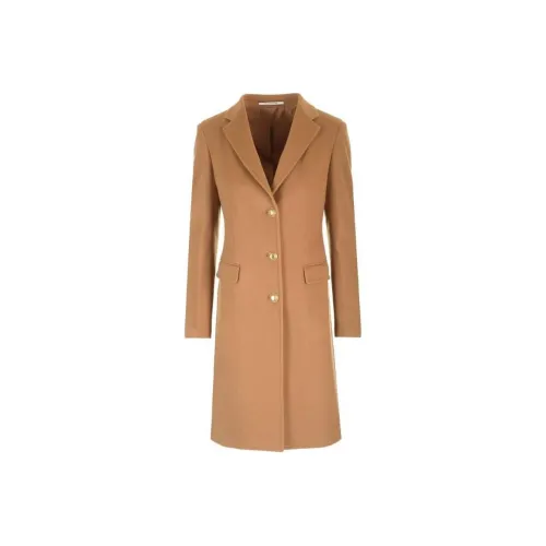 Tagliatore Parigi Single-Breasted Straight Hem Coat
