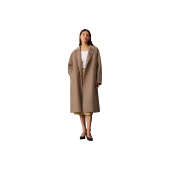 CALVIN KLEIN Coats Women's Camel