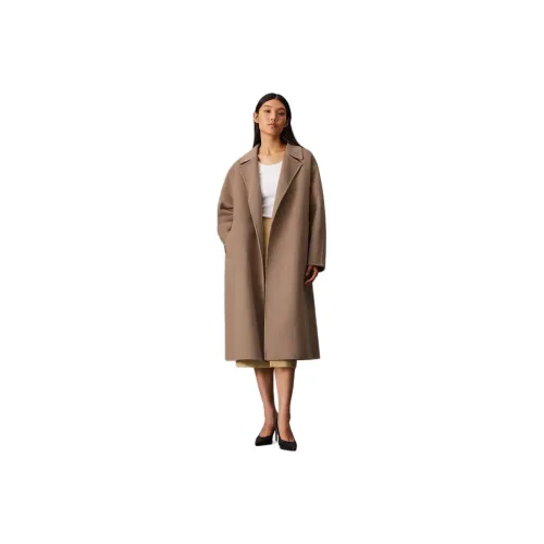 CALVIN prints Coats Women's Camel