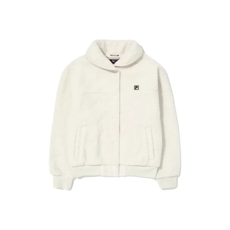 FILA Velvet Jackets Women's Cream-0
