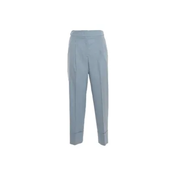PESERICO Casual Pants Women's Light Blue