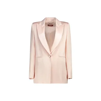 MaxMara Studio Business Suit Women's Light Pink