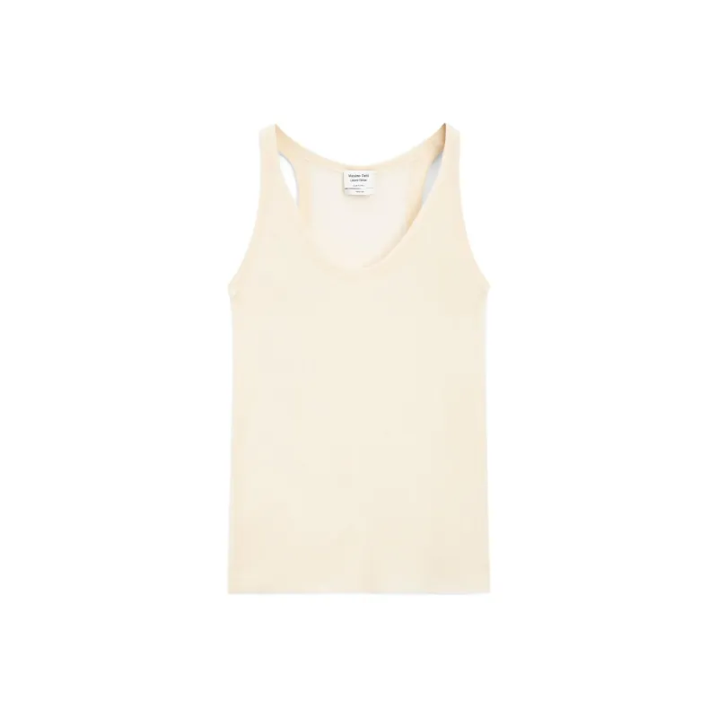 Massimo Dutti Tank Top Women's Ecru-0