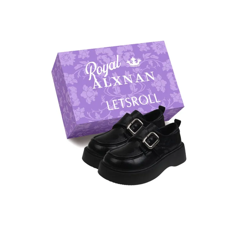 Alxnan Loafers Women's Black/Ecru-8