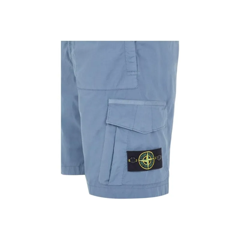 STONE ISLAND Casual Shorts Unisex Bluebird-2