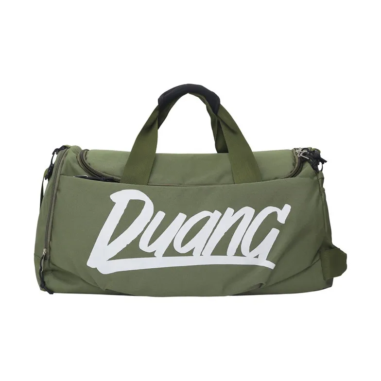 HCXK Oxford Travel Bag Unisex Black/Red/Green-12