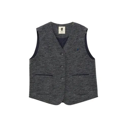 KERANPUJIAN Vest By Keren Women's Heather Gray