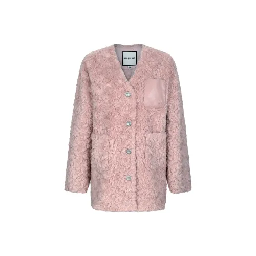 JESSYLINE Velvet feel Coat Women's Filatures Pink