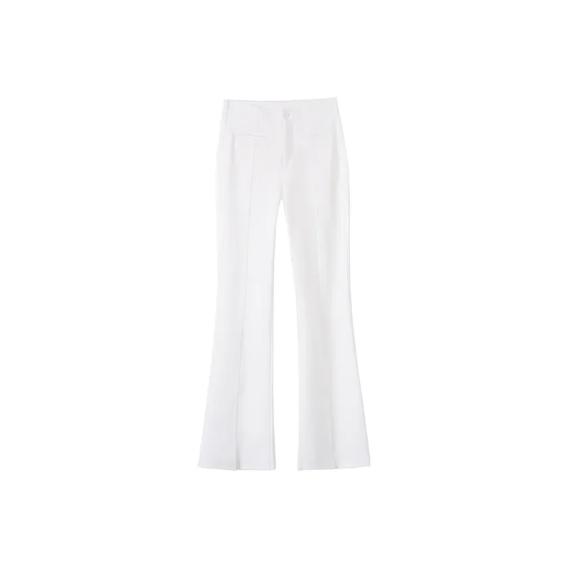 0571 Family Casual Pants Women's White-0