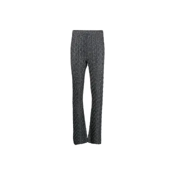 GUCCI Casual Pants Women's Silver