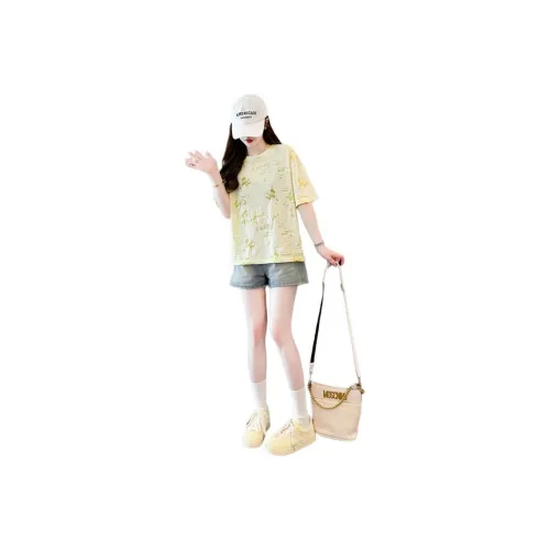 Mu Xiao Xin T Shirts Women's