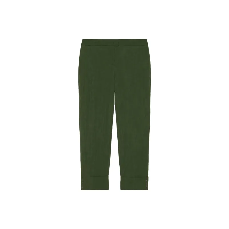 Fabiana Filippi Turn Up Hem Trousers-0