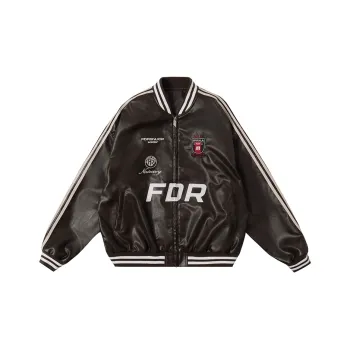FDR Leather Jackets Coats Unisex
